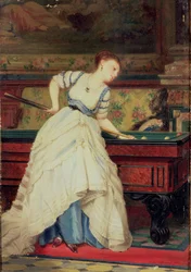 The Game of Billiards, 19th Century